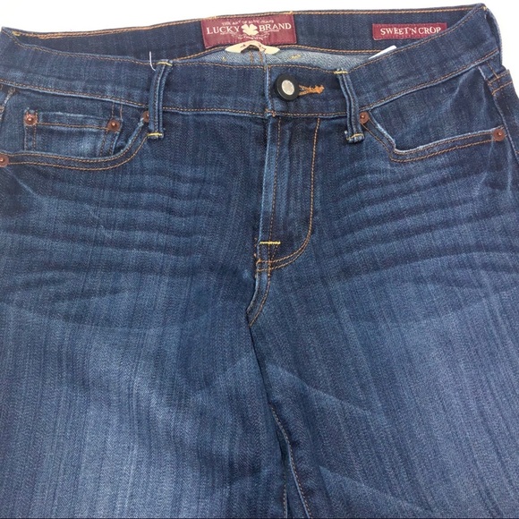 Lucky Brand Sweet’N Crop Jeans Medium Wash 27 - Picture 5 of 16